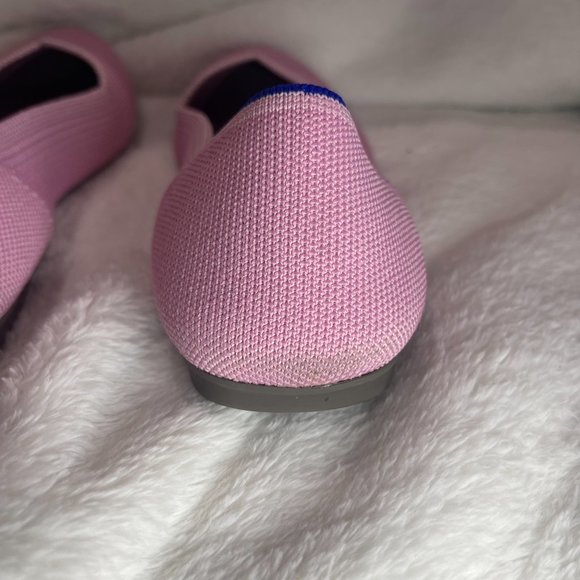 Rothy's Round Toe Ballet Flat - Retired color - begonia pink- Size 8 - Picture 5 of 10